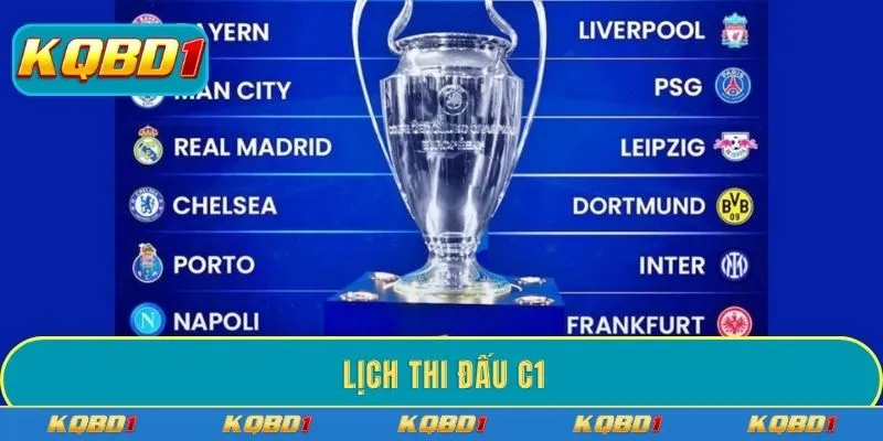 Lịch thi đấu C1 – Cập nhật hơn 1.000 trận mới nhất