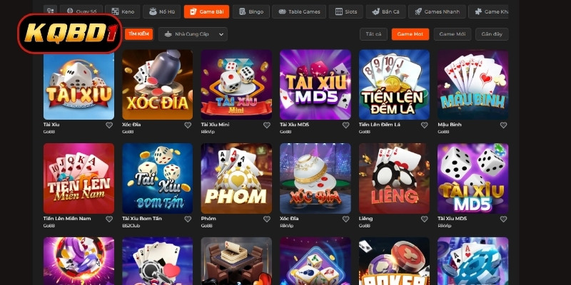 Bộ sưu tập game bài đổi thưởng nổi bật 2026