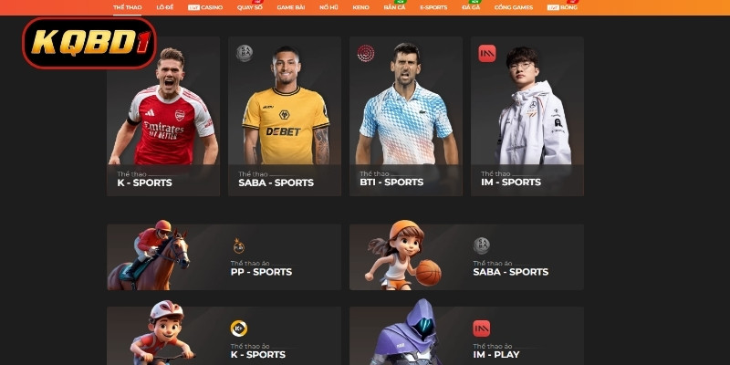 Cá cược thể thao với hơn 20.000 sự kiện mỗi tháng