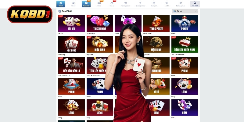 Thế giới game bài kịch tính